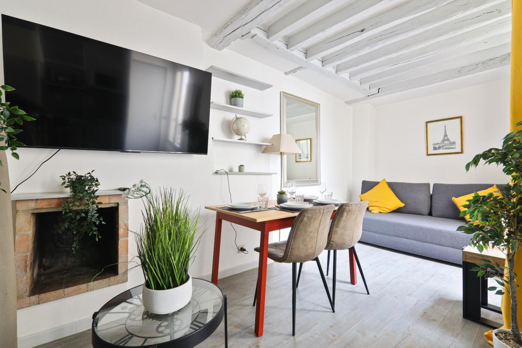 Elegant Quartier Ile Saint Louis Free Netflix Appartement Parijs